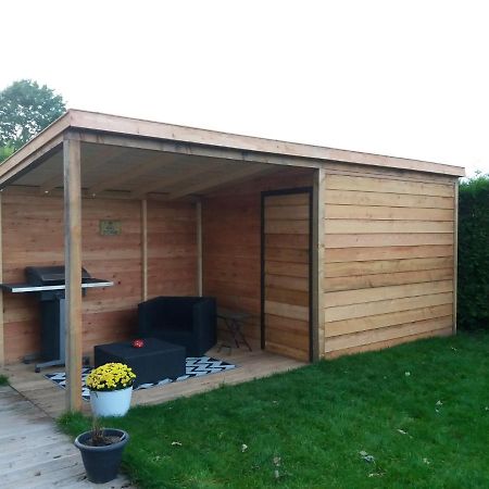 Luxe Bungalow Op Rustig Vakantiepark. Dronrijp 外观 照片